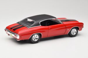 Chevrolet Chevelle SS 454 Czerwony Maisto 1:18 531892 Metal — zdjęcie 3 z 8