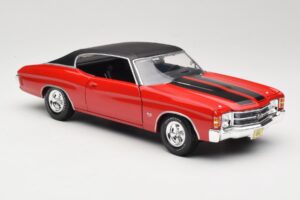 Chevrolet Chevelle SS 454 Czerwony Maisto 1:18 531892 Metal — zdjęcie 6 z 8