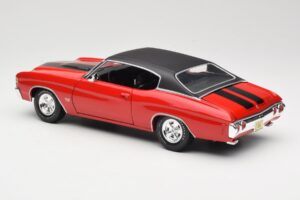 Chevrolet Chevelle SS 454 Czerwony Maisto 1:18 531892 Metal — zdjęcie 7 z 8
