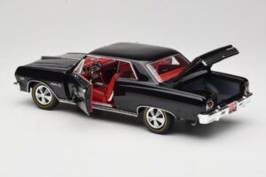 Chevrolet Chevelle Z-16 Czarny American Muscle 1:18 AMM1061/06 Metal — zdjęcie 5 z 8