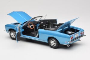 Chevrolet Corvair Monza Kabriolet Niebieski Road Signature 1:18 92498 Metal — zdjęcie 5 z 8