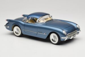 Chevrolet Corvette C1 Niebieski Mira 1:18 6105 Metal — zdjęcie 6 z 8