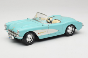 Chevrolet Corvette C1 Niebieski & Biały Bburago 1:18 3024-M2 Metal