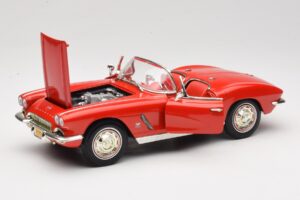 Chevrolet Corvette C1 Czerwony ERTL 1:18 7835 Metal — zdjęcie 2 z 8