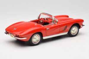 Chevrolet Corvette C1 Czerwony ERTL 1:18 7835 Metal — zdjęcie 3 z 8