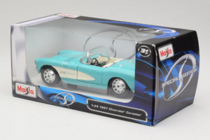 Chevrolet Corvette C1 Miętowy Zielony Maisto 1:24 31275 Metal — zdjęcie 3 z 3