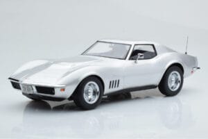 Chevrolet Corvette C3 Srebrny Norev 1:18 189032 Metal