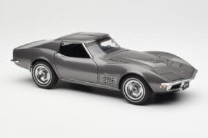 Chevrolet Corvette C3 Spider Laguna Szary Metaliczny AUTOart 1:18 71173 Metal — zdjęcie 6 z 8