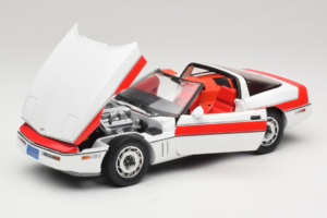 Chevrolet Corvette C4 A-Team Biały GreenLight 1:18 13532 Metal — zdjęcie 2 z 8