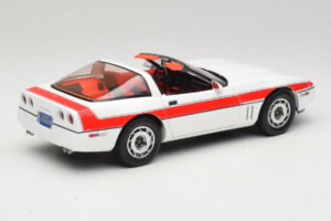 Chevrolet Corvette C4 A-Team Biały GreenLight 1:18 13532 Metal — zdjęcie 3 z 8
