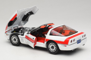 Chevrolet Corvette C4 A-Team Biały GreenLight 1:18 13532 Metal — zdjęcie 5 z 8