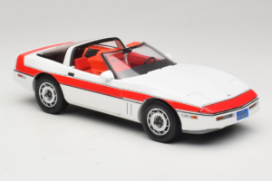 Chevrolet Corvette C4 A-Team Biały GreenLight 1:18 13532 Metal — zdjęcie 6 z 8