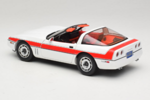 Chevrolet Corvette C4 A-Team Biały GreenLight 1:18 13532 Metal — zdjęcie 7 z 8