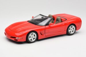Chevrolet Corvette C5 Kabriolet Czerwony Bburago 1:18 3076 Metal