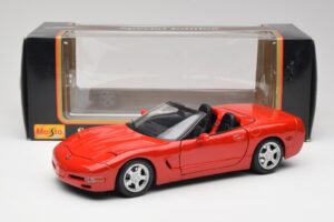 Chevrolet Corvette C5 Kabriolet Torch Czerwony Maisto 1:18 50318 Metal — zdjęcie 8 z 8