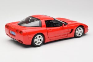 Chevrolet Corvette C5 Czerwony Bburago 1:18 3066 Metal — zdjęcie 3 z 8