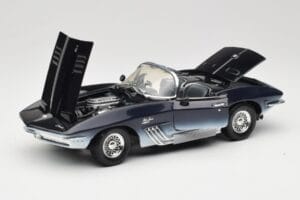 Chevrolet Corvette Mako Shark Motormax 1:18 73102 Metal — zdjęcie 2 z 8