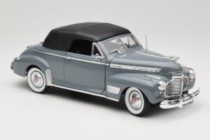 Chevrolet Deluxe Kabriolet z Miękkim Dachem Szary Eagles Race 1:18 7497276 Metal — zdjęcie 6 z 8