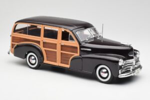 Chevrolet Fleetmaster Woody Brązowy Maisto 1:18 36854 Metal — zdjęcie 6 z 8