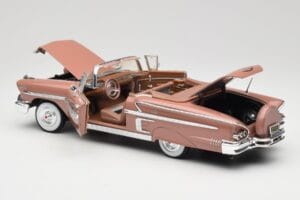 Chevrolet Impala Kabriolet Brązowy Motormax 1:18 73112 Metal — zdjęcie 5 z 8