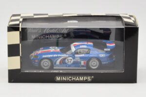 Dodge Viper GTS-R #57 Terrien / Cochet / Dayraut Le Mans 24 Hours 2001 Minichamps 1:43 400011457 Metal — zdjęcie 4 z 4