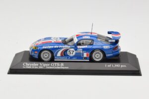 Dodge Viper GTS-R #57 Terrien / Cochet / Dayraut Le Mans 24 Hours 2001 Minichamps 1:43 400011457 Metal