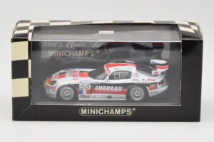 Dodge Viper GTS-R #58 C. Bouchut / Belloc / Monteiro Le Mans 24 Hours 2001 Minichamps 1:43 400011458 Metal — zdjęcie 4 z 4