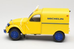 Citroen 2CV Fourgonnette Michelin Bibendum Norev 1:18 181502 Metal — zdjęcie 3 z 6