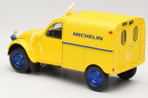 Citroen 2CV Fourgonnette Michelin Bibendum Norev 1:18 181502 Metal — zdjęcie 5 z 6