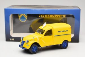 Citroen 2CV Fourgonnette Michelin Bibendum Norev 1:18 181502 Metal — zdjęcie 6 z 6