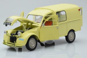 Citroen 2CV Furgonette AK350 Pastis Żółty Norev 1:18 181488 Metal — zdjęcie 2 z 8