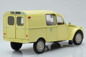 Citroen 2CV Furgonette AK350 Pastis Żółty Norev 1:18 181488 Metal — zdjęcie 3 z 8
