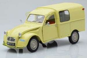 Citroen 2CV Furgonette AK350 Pastis Żółty Norev 1:18 181488 Metal
