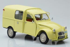 Citroen 2CV Furgonette AK350 Pastis Żółty Norev 1:18 181488 Metal — zdjęcie 6 z 8