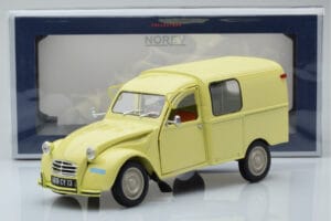 Citroen 2CV Furgonette AK350 Pastis Żółty Norev 1:18 181488 Metal — zdjęcie 8 z 8