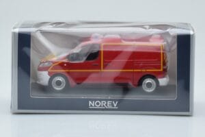 Citroen Jumpy Van Sapeurs Pompiers Czerwony Norev 1:43 155822 Metal — zdjęcie 4 z 4