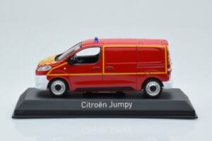 Citroen Jumpy Van Sapeurs Pompiers Czerwony Norev 1:43 155822 Metal