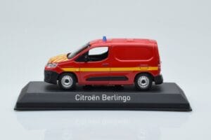 Citroen Berlingo Van Sapeurs Pompiers Czerwony Norev 1:43 155772 Metal