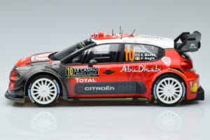 Citroen C3 WRC #10 K. Meeke / P. Nagle Rally Monte Carlo 2018 Norev 1:18 181636 Metal — zdjęcie 3 z 6