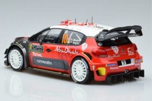 Citroen C3 WRC #10 K. Meeke / P. Nagle Rally Monte Carlo 2018 Norev 1:18 181636 Metal — zdjęcie 5 z 6