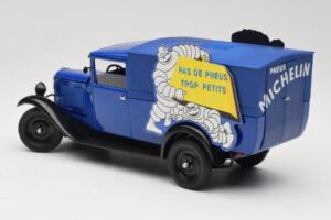 Citroen C4 F Pas de Pneus Trop Petit Niebieski Solido 1:18 151235-00 Metal — zdjęcie 7 z 8