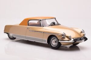 Citroen DS 19 Le Dandy Beżowy i Brązowy Norev 1:18 181741 Metal — zdjęcie 4 z 6