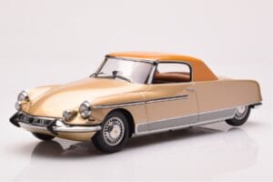 Citroen DS 19 Le Dandy Beżowy i Brązowy Norev 1:18 181741 Metal