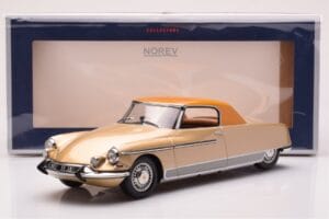 Citroen DS 19 Le Dandy Beżowy i Brązowy Norev 1:18 181741 Metal — zdjęcie 6 z 6