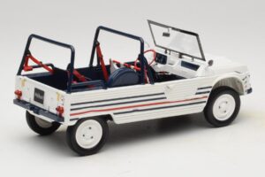 Citroen Mehari Niebieski Biały Czerwony Norev 1:18 181805 Metal — zdjęcie 3 z 7