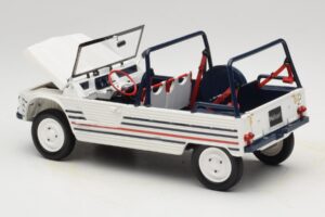 Citroen Mehari Niebieski Biały Czerwony Norev 1:18 181805 Metal — zdjęcie 5 z 7