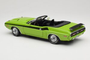 Dodge Challenger Kabriolet Zielony Greenlight 1:18 12803-06G Metal — zdjęcie 7 z 8