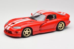 Dodge Viper GTS Czerwony Bburago 1:18 3075 Metal