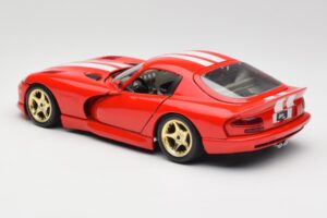 Dodge Viper GTS Czerwony Bburago 1:18 3075 Metal — zdjęcie 7 z 8