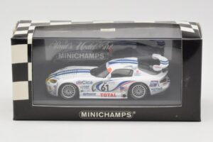 Dodge Viper GTS-R #61 Team Oreca S. Ayari / P. Gache 24 Hours of Le Mans 1997 Minichamps 1:43 430971461 Metal — zdjęcie 4 z 4